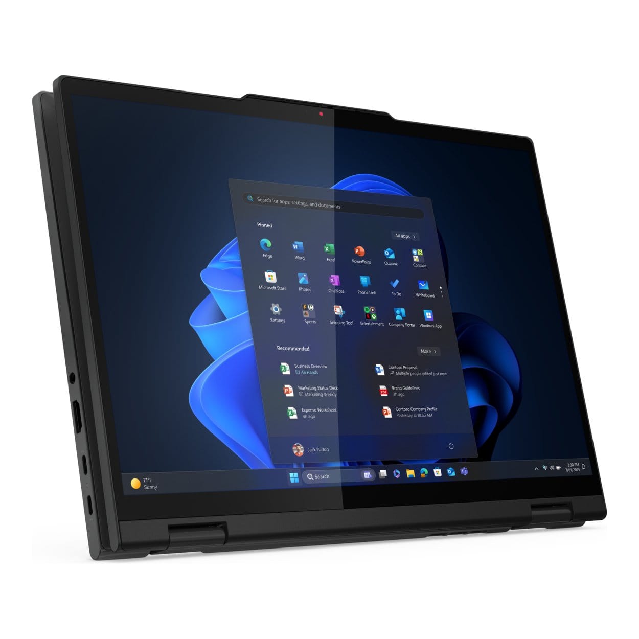 Lenovo ThinkPad T14s G1 14-inch WUXGA AI 2-in-1 Laptop - Intel