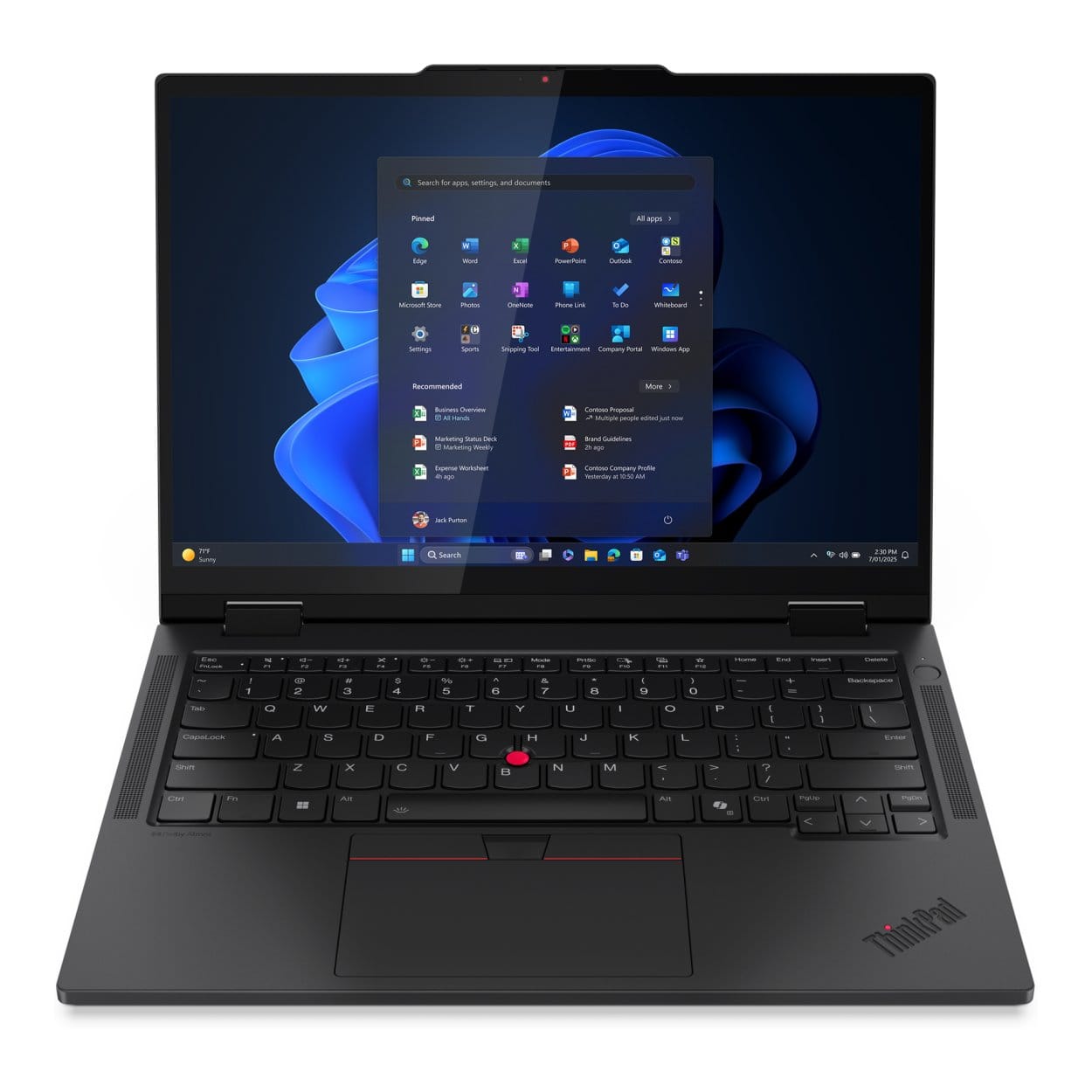 Lenovo ThinkPad T14s G1 14-inch WUXGA AI 2-in-1 Laptop - Intel