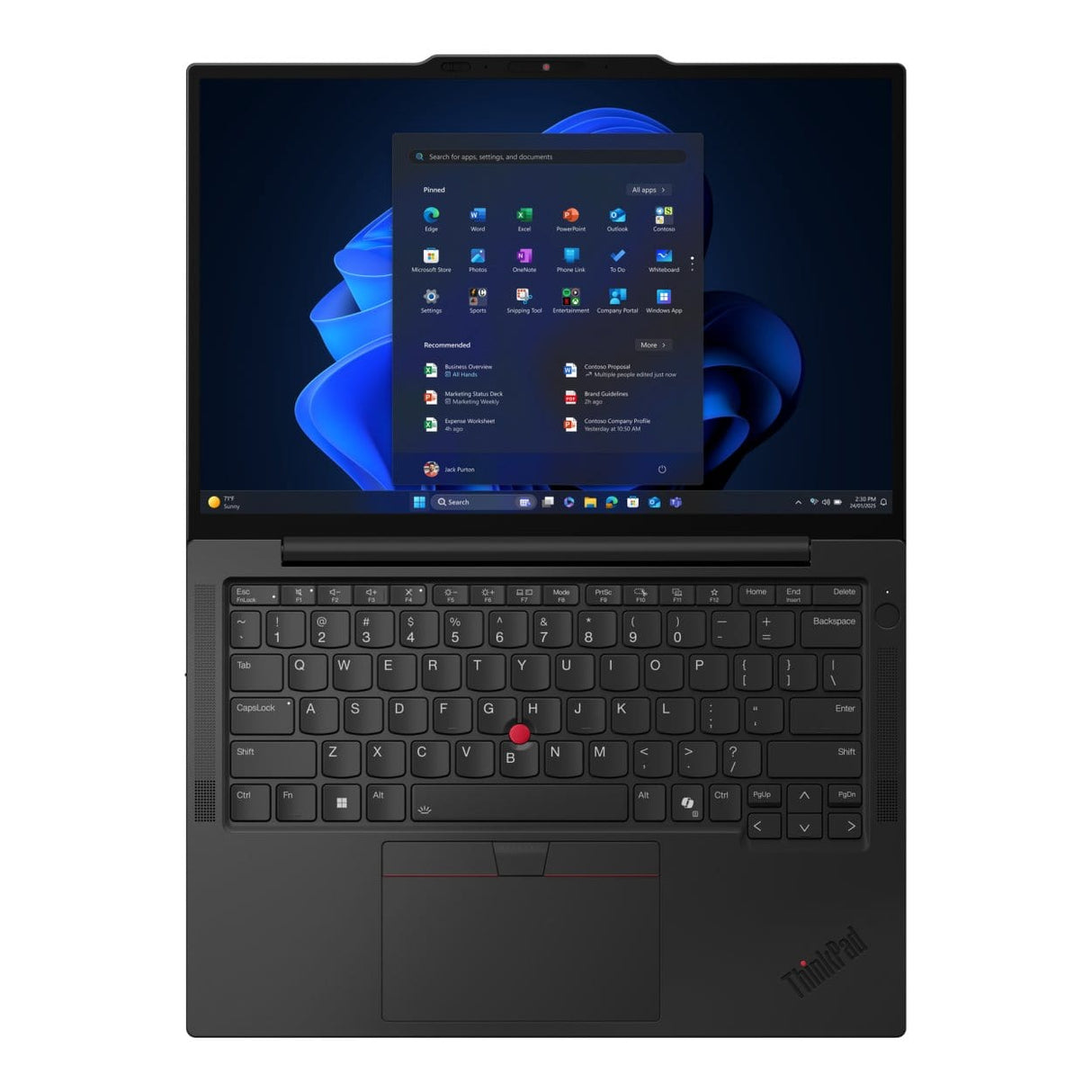 Lenovo ThinkPad X13 G6 13.3-inch WUXGA AI Laptop - Intel Core Ultra 7 255U 1TB SSD 16GB RAM LTE Win 11 Pro