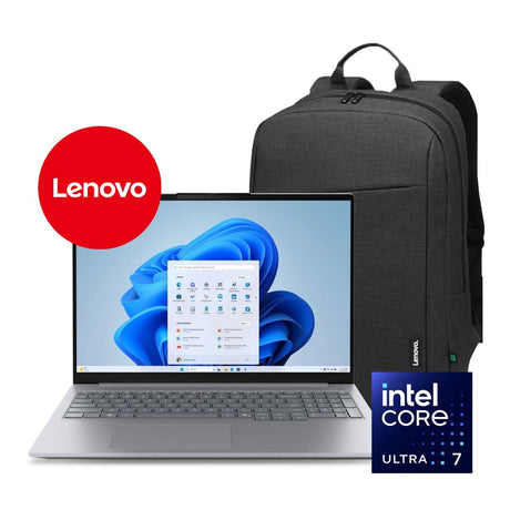 Lenovo ThinkBook 16 G8 AI Laptop Ultra 7 16GB 512GB SSD 16" Win 11 Pro + FREE Backpack