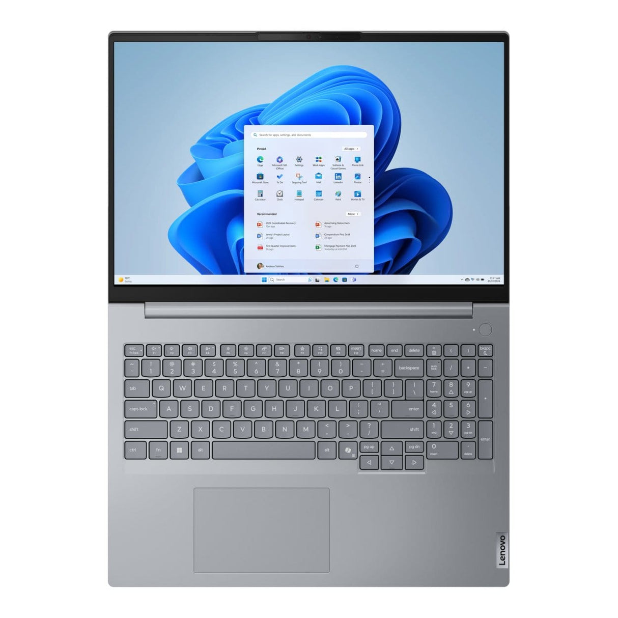 Lenovo ThinkBook 16 G8 IAL 16-inch WUXGA AI Laptop - Intel Core Ultra 7 255H 1TB SSD 16GB RAM Win 11 Pro
