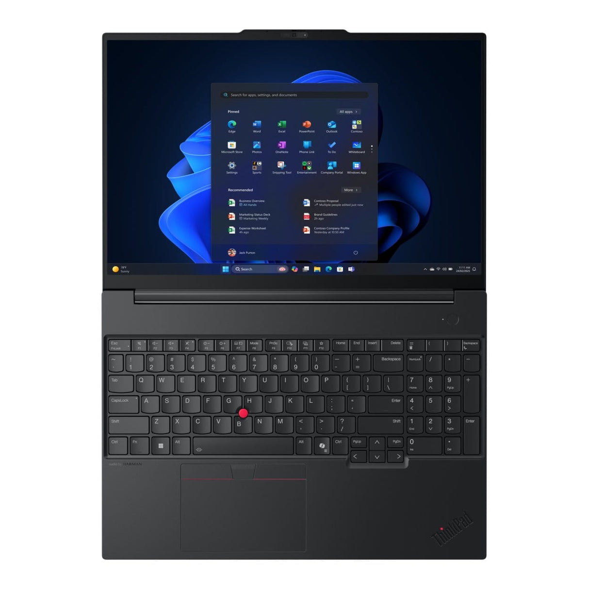 Lenovo ThinkPad E16 G3 16-inch WUXGA AI Laptop - Intel Core Ultra 5 225U 512GB SSD 16GB RAM Win 11 Pro