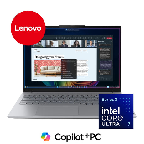 Lenovo ThinkBook 16 G9 IPL 16-inch WUXGA AI Laptop - Intel Core Ultra 7 355 512GB SSD 16GB RAM Win 11 Pro