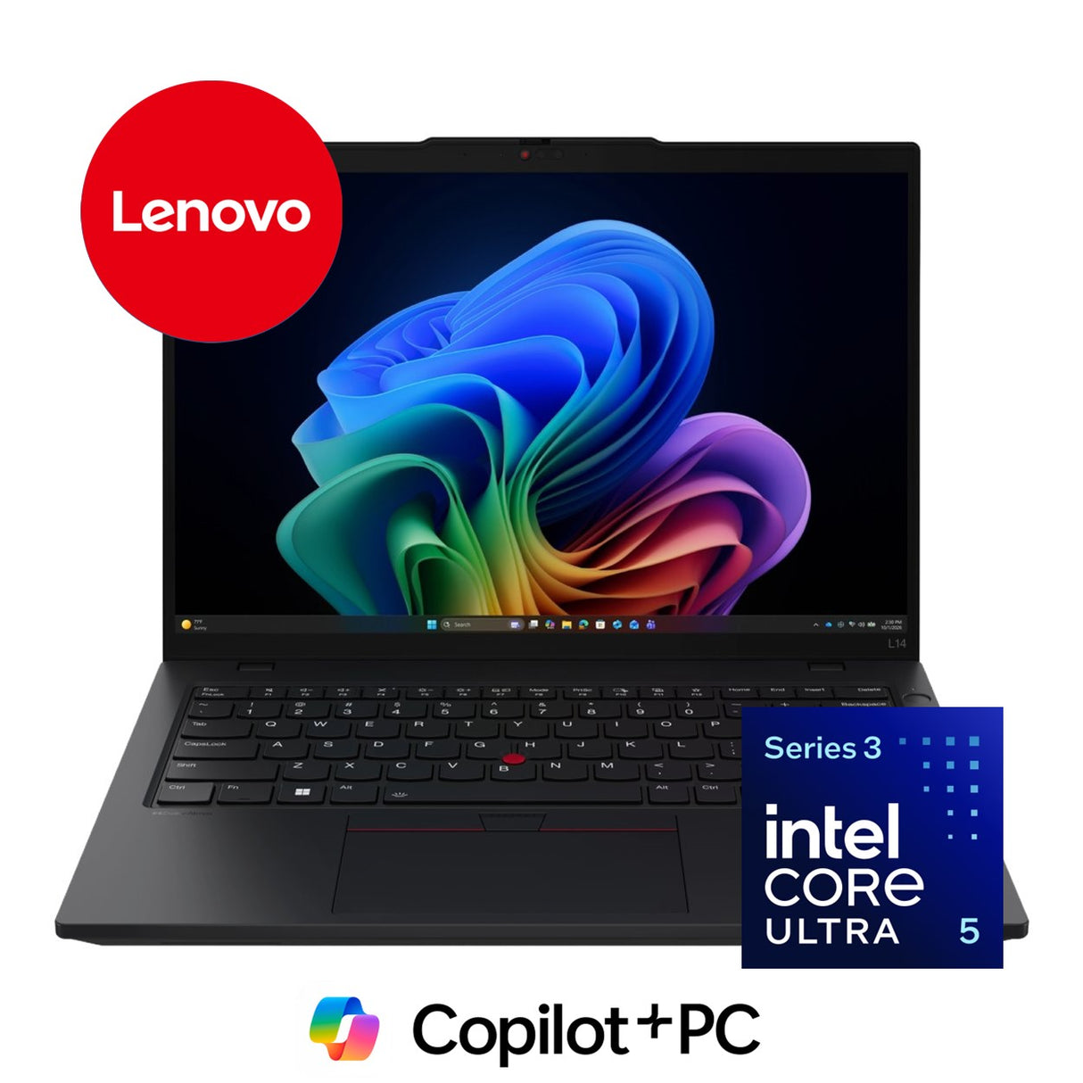 Lenovo ThinkPad L14 G7 14-inch WUXGA AI Laptop - Intel Core Ultra 5 325 1TB SSD 16GB RAM LTE Win 11 Pro