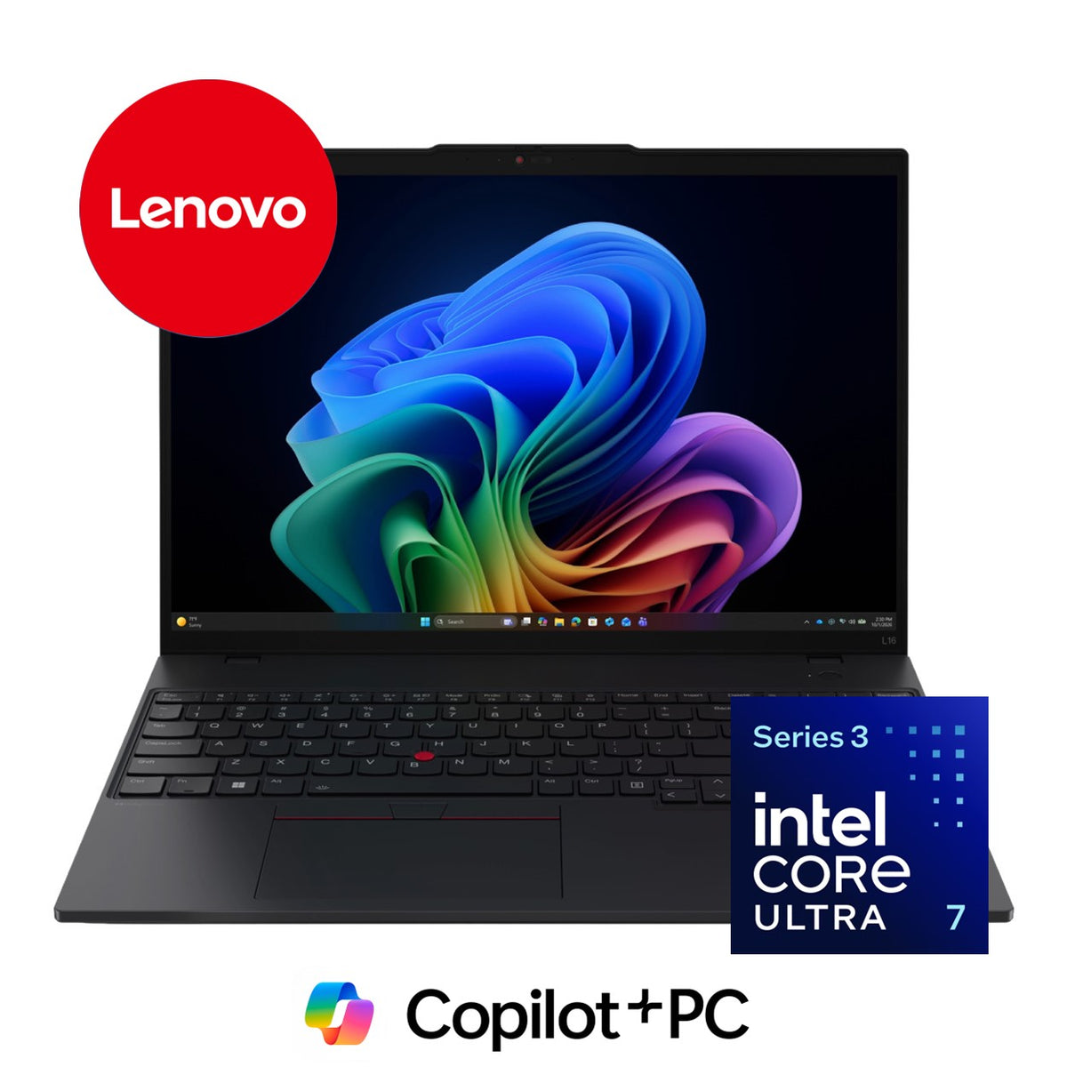 Lenovo ThinkPad L16 G3 16-inch WUXGA AI Laptop - Intel Core Ultra 7 355 1TB SSD 16GB RAM LTE Win 11 Pro