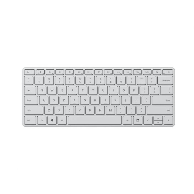 Microsoft Designer Compact Bluetooth Keyboard White 21Y-00059