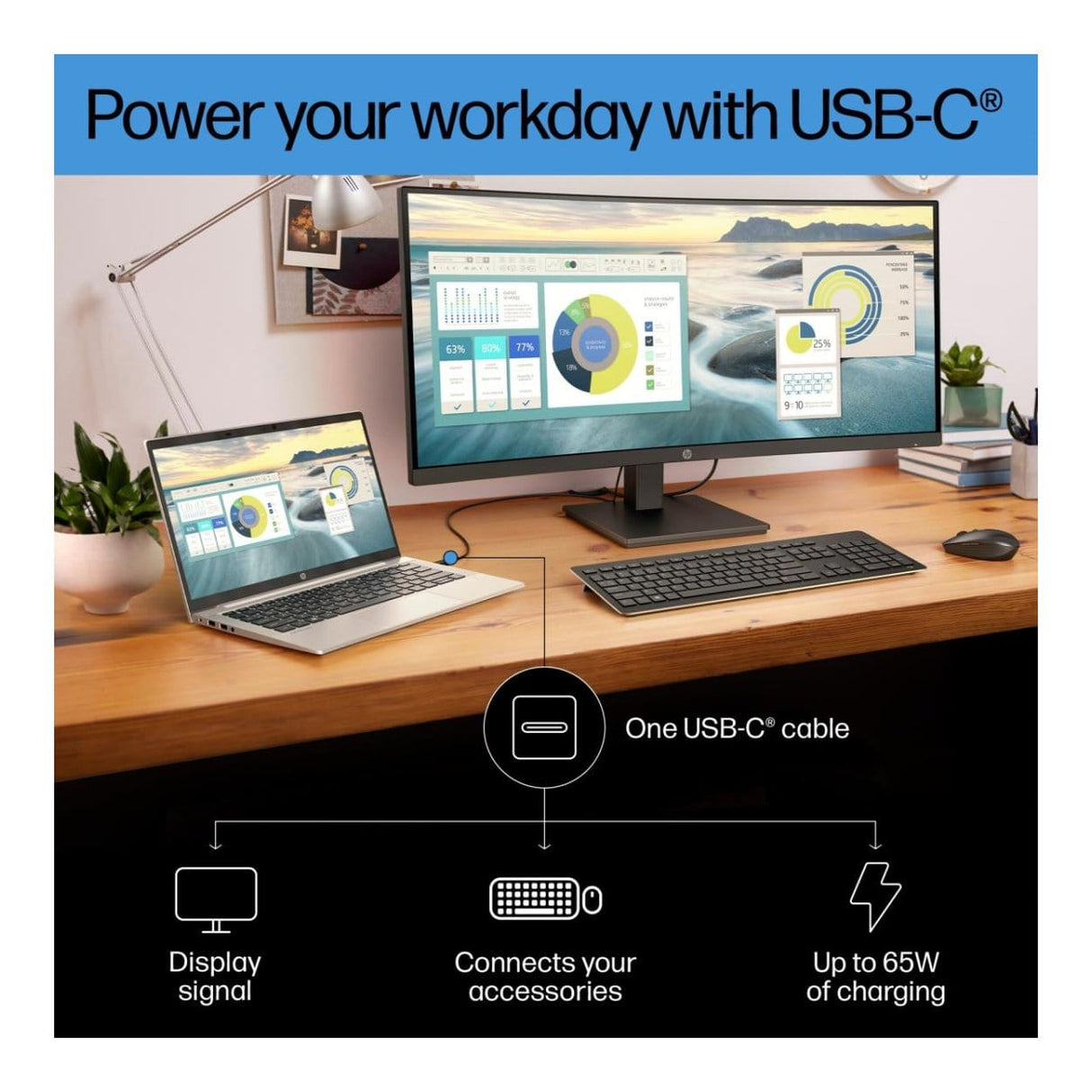 HP P34hc G4 34-inch 3440 x 1440p WQHD 21:9 100hz 5ms VA Curved Monitor 21Y56AA