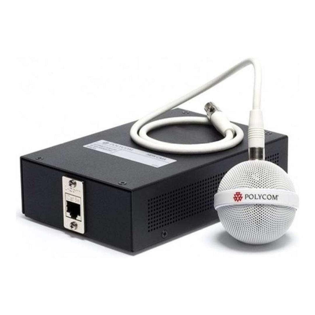 Poly Extension Ceiling Microphone White 2200-23809-001