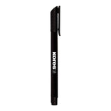 Kores K-Marker P1 Fine Tip Permanent Marker 12-pack Black 22100