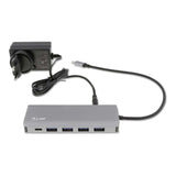 LMP 7-in-1 Type-C Hub with 36W External Power Supply Grey 22366