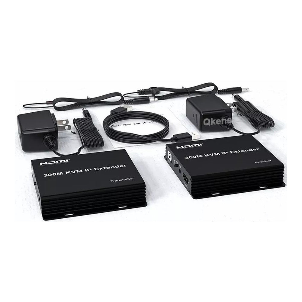 Zebra Printer Ink R UniQue HDMI KVM IP Transmitter and Receiver Extender 300m UQ-KVMEXTHDMI ...