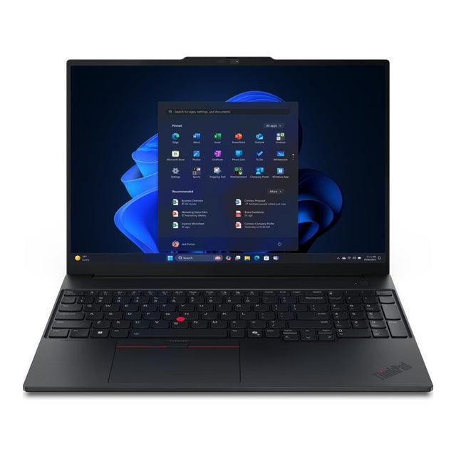 Lenovo ThinkPad E16 G3 16-inch WUXGA AI Laptop - Intel Core Ultra 7 258V 1TB SSD 32GB RAM Win 11 Pro
