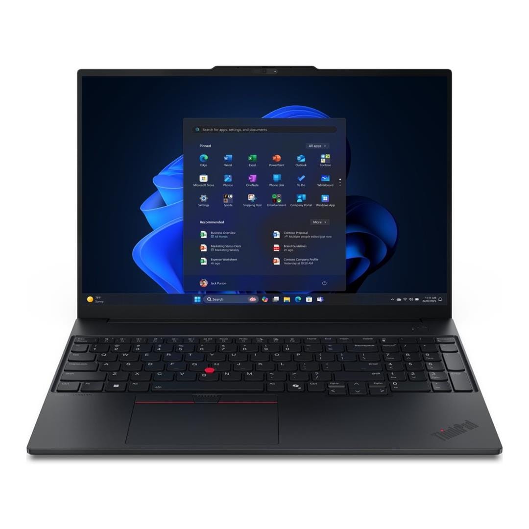 Lenovo ThinkPad E16 G3 16-inch WUXGA AI Laptop - Intel Core Ultra 7 256V 1TB SSD 16GB RAM Win 11 Pro