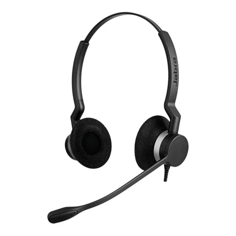 Jabra Biz 2300 UC Duo Wired Headset Black 2399-829-189