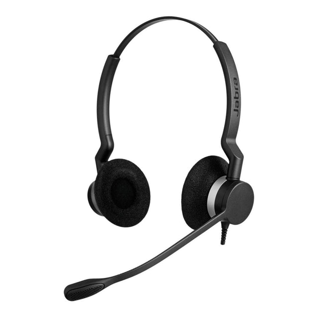 Jabra Biz 2300 UC Duo Wired Headset Black 2399-829-189