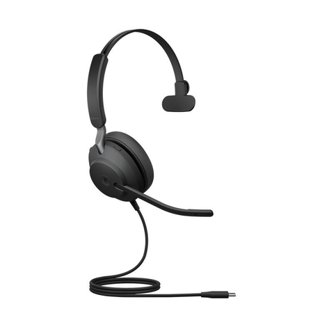 Jabra Evolve2 40 SE MS Mono USB-C Headset 24189-899-899