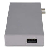 LMP Compact Dock 2 6-in-1 Type-C Ethernet Docking Station Grey 24418