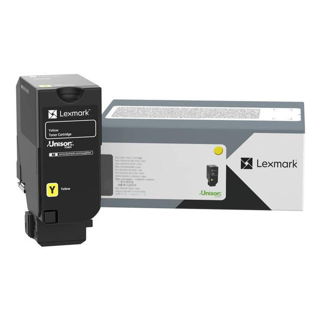 Lexmark Yellow Toner Cartridge 11,500 Pages Original 24B7513 Single-pack