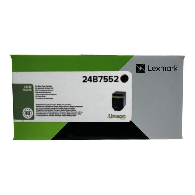 Lexmark Black Toner Cartridge 20,000 Pages Original 24B7552 Single-pack