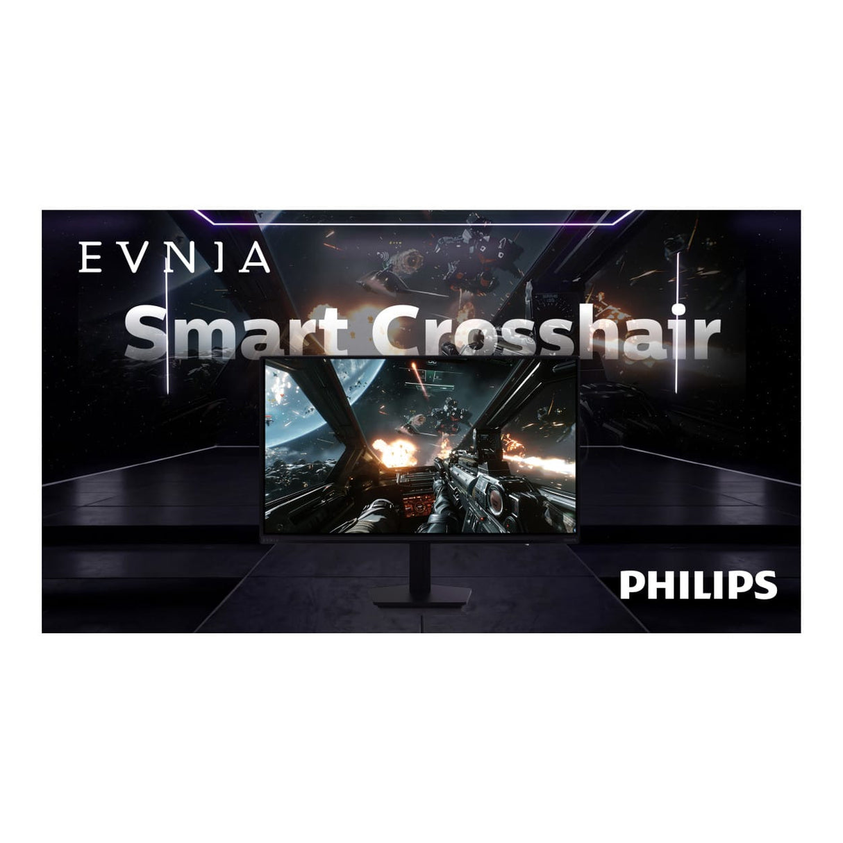 Philips Evnia 24M2N2100NF 23.8-inch 1920 x 1080p FHD 16:9 144Hz 0.5ms LED IPS Gaming Monitor