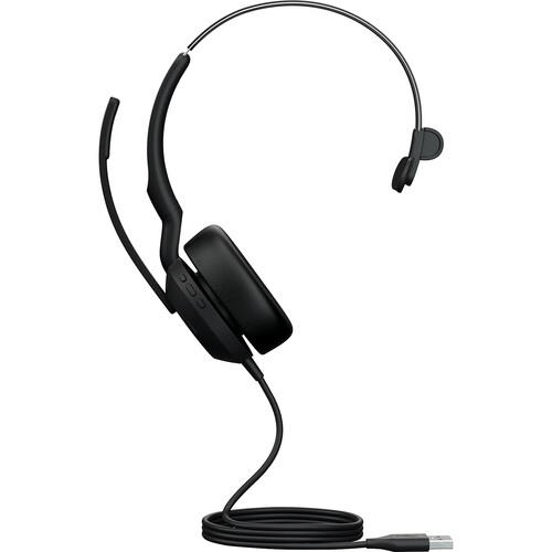 Jabra Evolve2 50 Mono USB-A Wired Headsets Black 25089-889-999