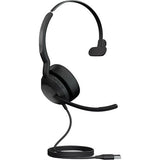 Jabra Evolve2 50 Mono USB-A Wired Headsets Black 25089-889-999