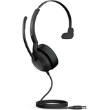Jabra Evolve2 50 Wired USB-A Mono Headset Black 25089-899-999