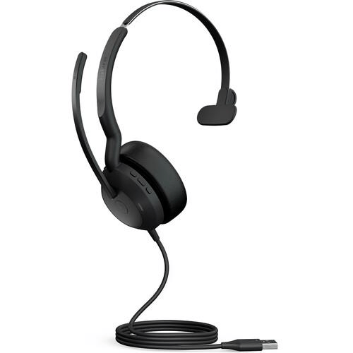Jabra Evolve2 50 Wired USB-A Mono Headset Black 25089-899-999