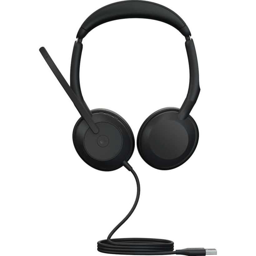 Jabra Evolve2 50 Wired USB-A Stereo Headset Black 25089-999-999