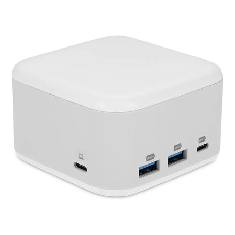 LMP PowerDock 5-port GaN Type-C Adapter Silver White 25186
