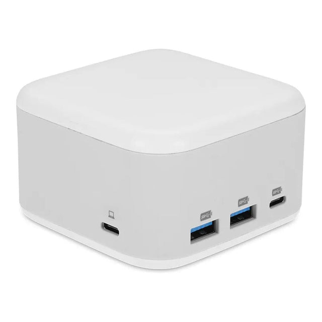 LMP PowerDock 5-port GaN Type-C Adapter Silver White 25186
