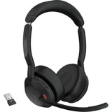 Jabra Evolve2 55 Wireless USB-A Stereo Headset Black 25599-989-989