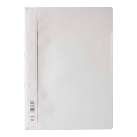 Durable Clear View A4 Project Folder Document File 50-pack White 257302