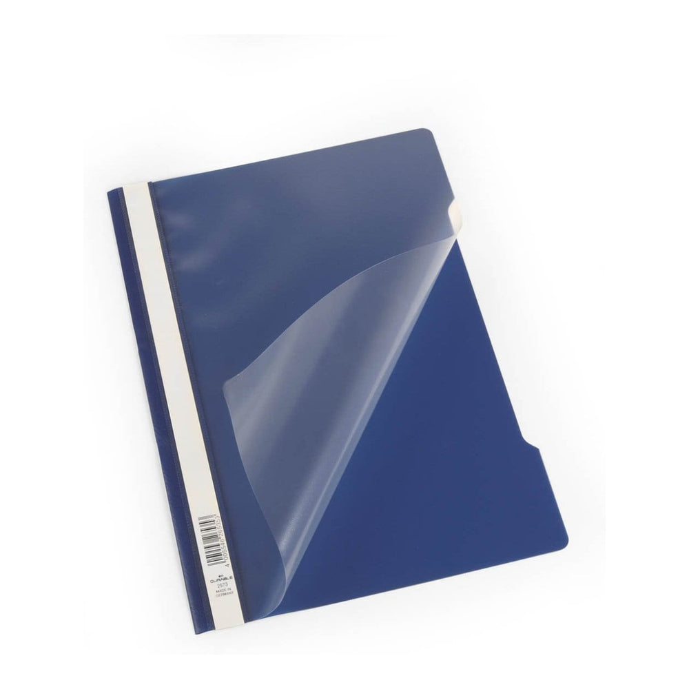 Proyect Folder Durable Clear View A4 Project Folder Document File 50-pack Blue 257306 ...