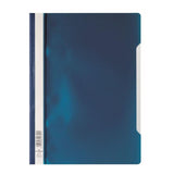 Durable Clear View A4 Project Folder Document File 50-pack Dark Blue 257307