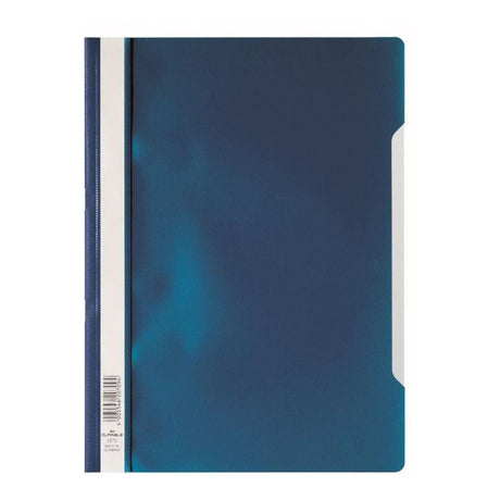 Durable Clear View A4 Project Folder Document File 50-pack Dark Blue 257307