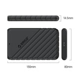 Orico 2.5-inch USB3.1 Gen1 Type-C to USB-A Hard Drive Enclosure 25PW1-C3-BK-EP-2TB