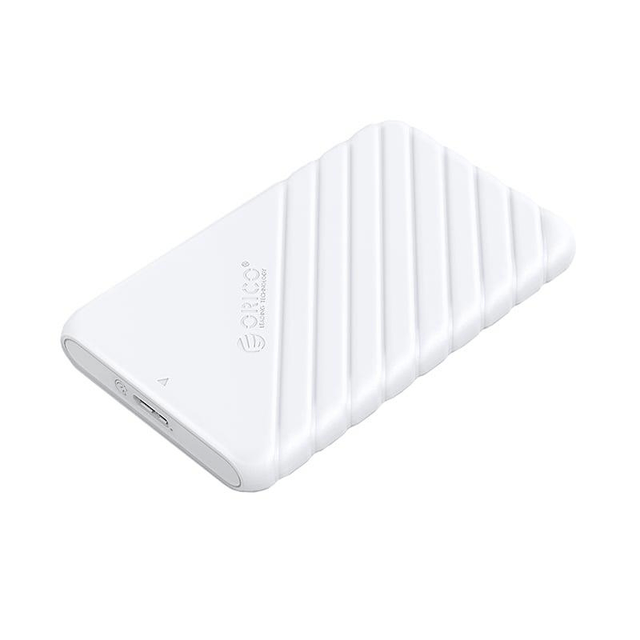 Orico 2.5-inch Micro-B to Type-A SATA HDD Enclosure White 25PW1-U3-WH-EP