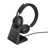 Jabra Evolve2 65 Mono Wireless Headset with Stand Black 26599-989-889
