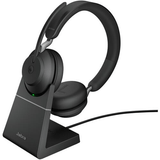 Jabra Evolve2 65 Wireless Stereo Headset with Stand Black 26599-989-989