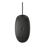 HP 125 USB Wired Mouse Black 265A9UT