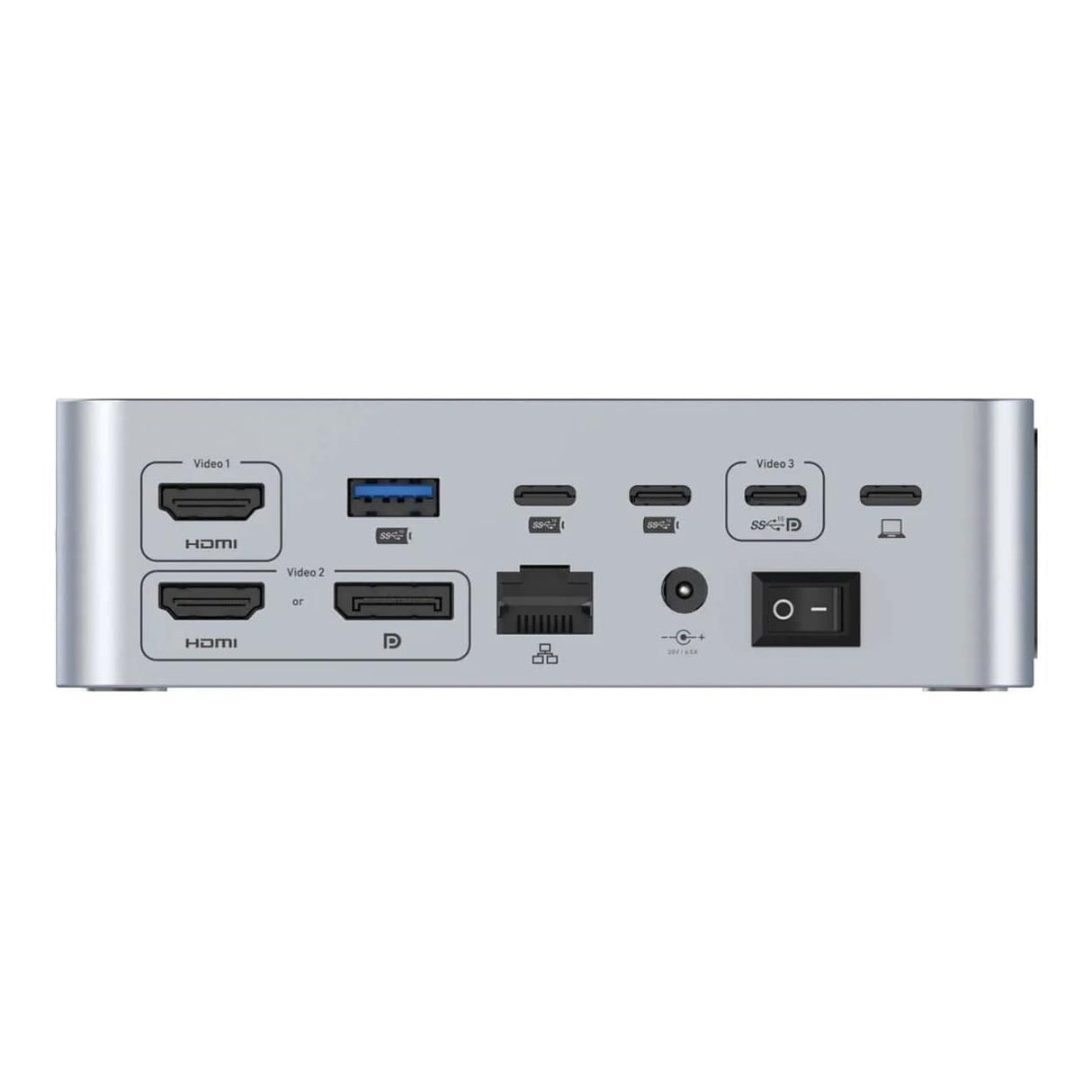 LMP SuperDock 2 15-port USB4 Docking Station Grey 26770