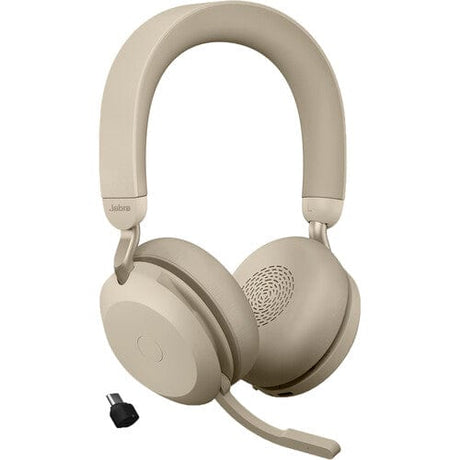 Jabra Evolve2 75 Wireless Noise-Canceling Headset Gold Beige 27599-989-998