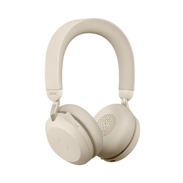 Jabra Evolve2 75 Wireless Noise-Canceling Headset Gold Beige 27599-989-998