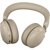 Jabra Evolve2 75 Link 380C Wireless Noise-Canceling Headset Gold Beige 27599-999-898