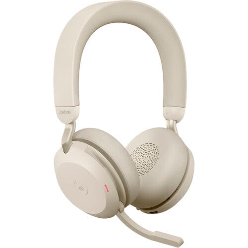 Jabra Evolve2 75 Link 380C Wireless Noise-Canceling Headset Gold Beige 27599-999-898