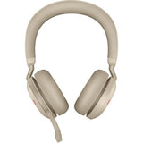 Jabra Evolve2 75 Link 380A Wireless Noise-Canceling Headset Beige 27599-999-998