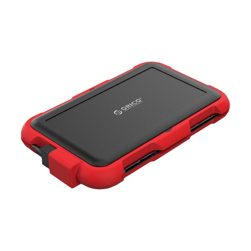 Orico 2.5-inch Type-A Shockproof Storage Drive Enclosure 2799U3-RD-BP