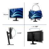 Philips 27B2N3200A 27-inch 1920 x 1080p FHD 16:9 120Hz 4ms LED IPS Monitor