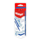 Kores 0,4mm K-Liner Fineliner Metal Tip 12-pack Blue 28101